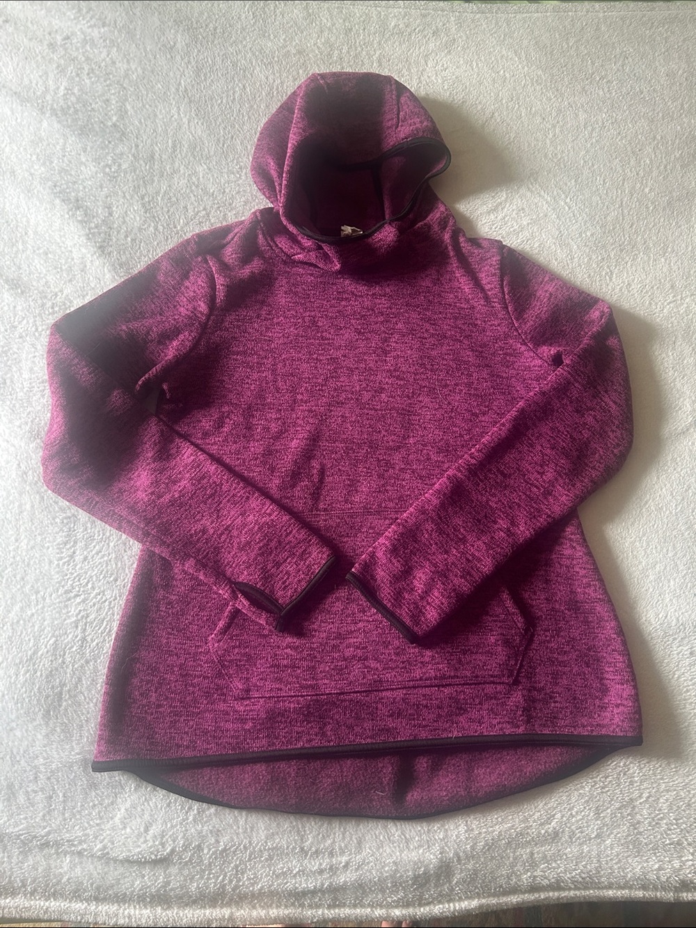 danskin purple pink womens pullover hoodie